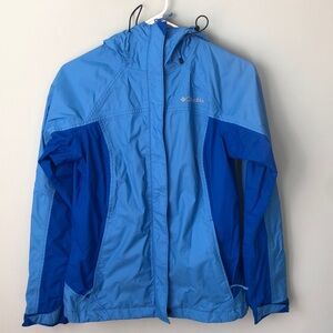 Columbia Blue Rain Omni Tech Jacket